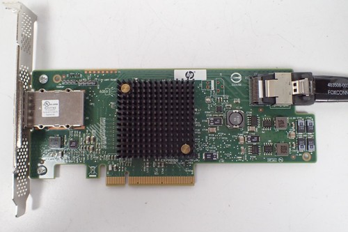 HP LSI 9217-4i4e SAS 6Gb/s Raid Controller Karte 792099-001 725504-002 mit Kabeln - Bild 2 von 5