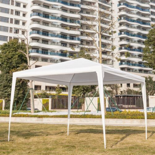 Portable Waterproof 3x3m Tent with Spiral Tubes White Outdoor Canopy Shelter NEW - Picture 18 of 22