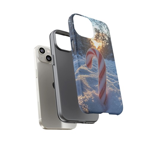Candy Cane Winter Snow - Phone Ink Cover Case for iPhone, Galaxy, Pixel - 第 64/281 張圖片
