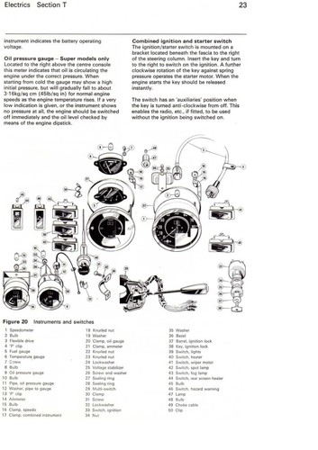 Reliant Robin Workshop Manual On Paper IN English - Repair, Service - Picture 3 of 4