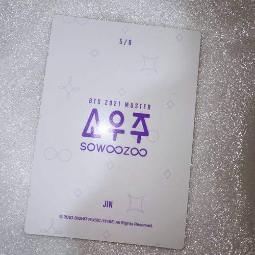 【OFFICIAL MD】BTS 2021 MUSTER SOWOOZOO MERCHANDAISE〈MINI PHOTOCARD〉-JIN - Imagen 15 de 21