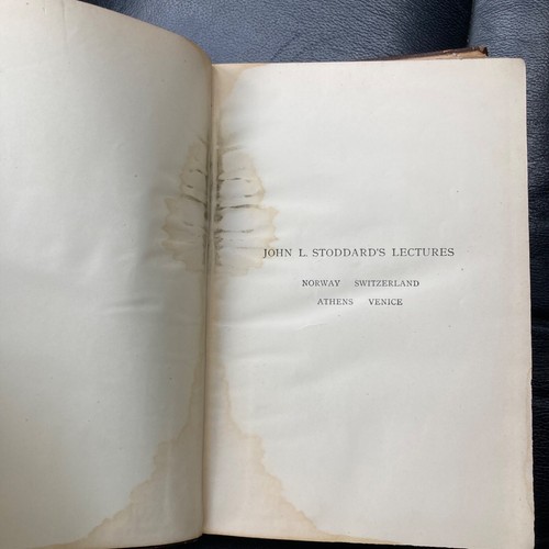 1911 Edition JOHN STODDARD'S LECTURES Vol. I Norway Switzerland Athens & Venice - Picture 11 of 18