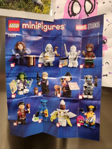 Lego Storm X-Men Minifigura Coleccionable SERIE MARVEL Serie 24 - Imagen 5 de 5