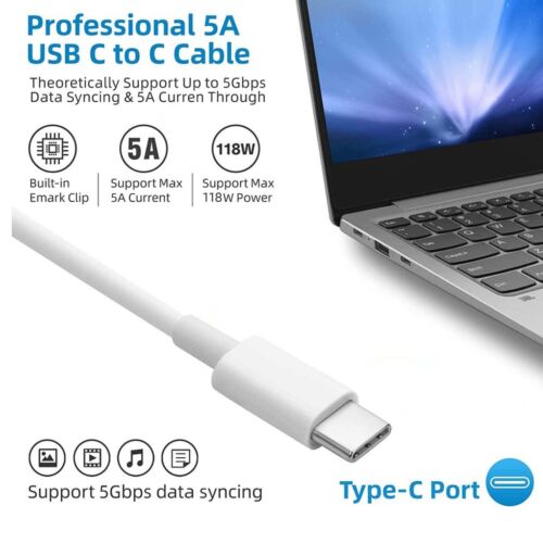 30W 61W 87W 96W PD Type-C Power Adapter Charger USB-C For Apple MacBook Pro Air - Picture 6 of 23