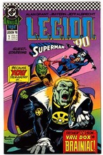 L.E.G.I.O.N. Annual 1 NM- 9.2 1990 Jerry Bingham Cover