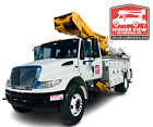 2013 International 4400 Versalift 60' Diesel Auto Bucket Boom Truck Utility