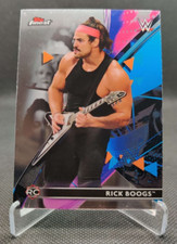 2021 Topps Finest WWE #64 Rick Boogs Rookie RC wrestling card