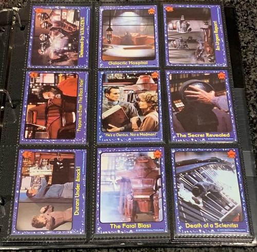 1979 TOPPS “THE BLACK HOLE” COMPLETE 88 CARD VINTAGE SET WITH WRAPPER & BINDER - Picture 10 of 15