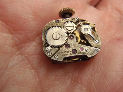 Sheffield Ladies Watch Movement 17 Jewels 16mm x 12mm COMPLETE AND RUNNING - Picture 2 of 13