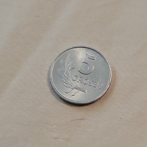 🇵🇱 Poland 1, 5, 10 Groszy 1949-71 Aluminum Coins Uncirculated Littleton - Picture 6 of 12