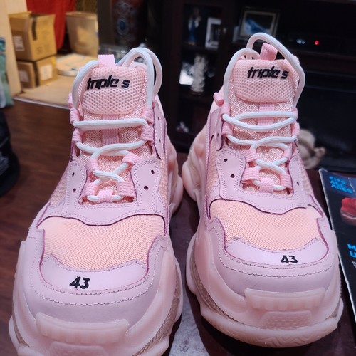 Größe 9,5 - Balenciaga Triple S 43 Sneaker Triple Pink - Bild 4 von 7
