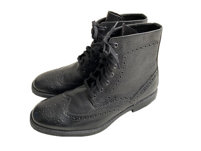 Marc NY Baycliff Wingtip Leather Boots Men main image 4
