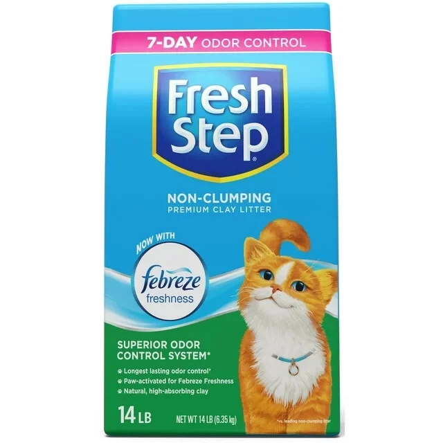 ARENA FRESH STEP NO AGLOMERANTE CON FEBREZE 14 LBS FRESHSTEP  x 1  