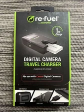 Re-fuel by Digipower | Digital Camera Travel Charger | For Canon Digital Camera
