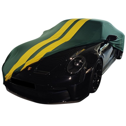 Copriauto da interno adatto per Porsche 911 (992) Cabrio Copertura Green with - Foto 4 di 10