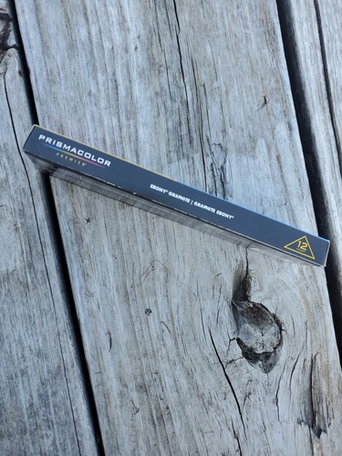 Prismacolor Ebano 14420 Matite Grafite Nero Set 12 Matite da Disegno Nuove - Foto 4 di 5