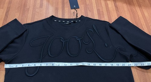 JOOP! Pullover Pulli Damen Größe 36 dunkelblau 3D Spell out Made in Turkey - Bild 5 von 10