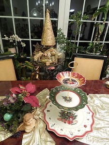 Riesige Etagere Tafelaufsatz 3stufig Villeroy Boch Toys Delight Weihnachten Ebay