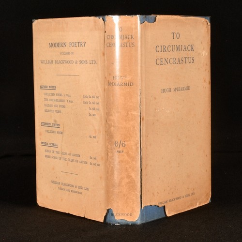 1930 à Circumjack Cenchrastus Hugh MDiarmid première édition deuxième tendance numéro signé