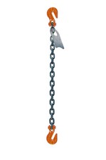 Chain Sling - 5/8" x 10' Single Leg with Grab Hooks - Grade 100
