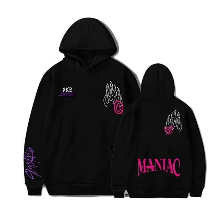 Stray Kids MANIAC Hoodie Cotton Pullover , KPOP Concert Outfit, SKZ STAY Shirt
Opens in a new window