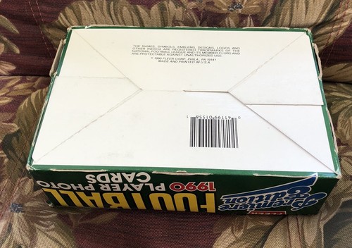 1990 Fleer Premiere Edition Football Wachsbox 35 von 36 Packungen Marino? Elway? Reis - Bild 5 von 7