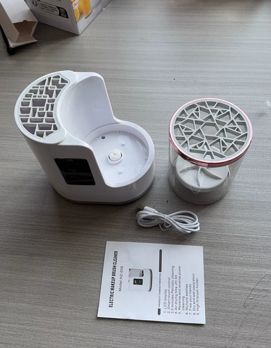 Electric Makeup Brush Cleaner Machine With Makeup Brush Dryer Automatic USB C... - Picture 3 of 6