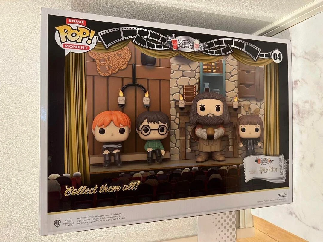 Funko Pop! Harry Potter Hagrid House Hagrid Ron Hermione Limited Edition NEW