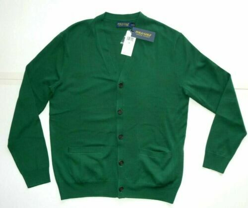 LAD MUSICIAN CARDIGAN RACCOON (THICK 44 WOOL Green 2221-032 LAD MUSICIAN CARDIGAN RACCOON (THICK 44 WOOL Green 2221-032