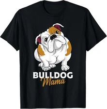 English Bulldog Mama Cute Bully Dog Mom Funny Womens Gift Gift Unisex T-Shirt