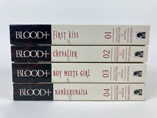 Blood+ Vol 1-4 by Ryo Ikehata (English) Trade Paperback Book Lot Dark Horse 