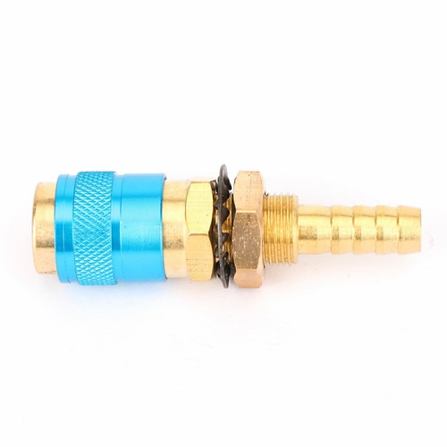 Water Cooled & Gas Adapter Quick Connector Fitting Fits TIG Welding Torch S8 - Picture 5 of 11