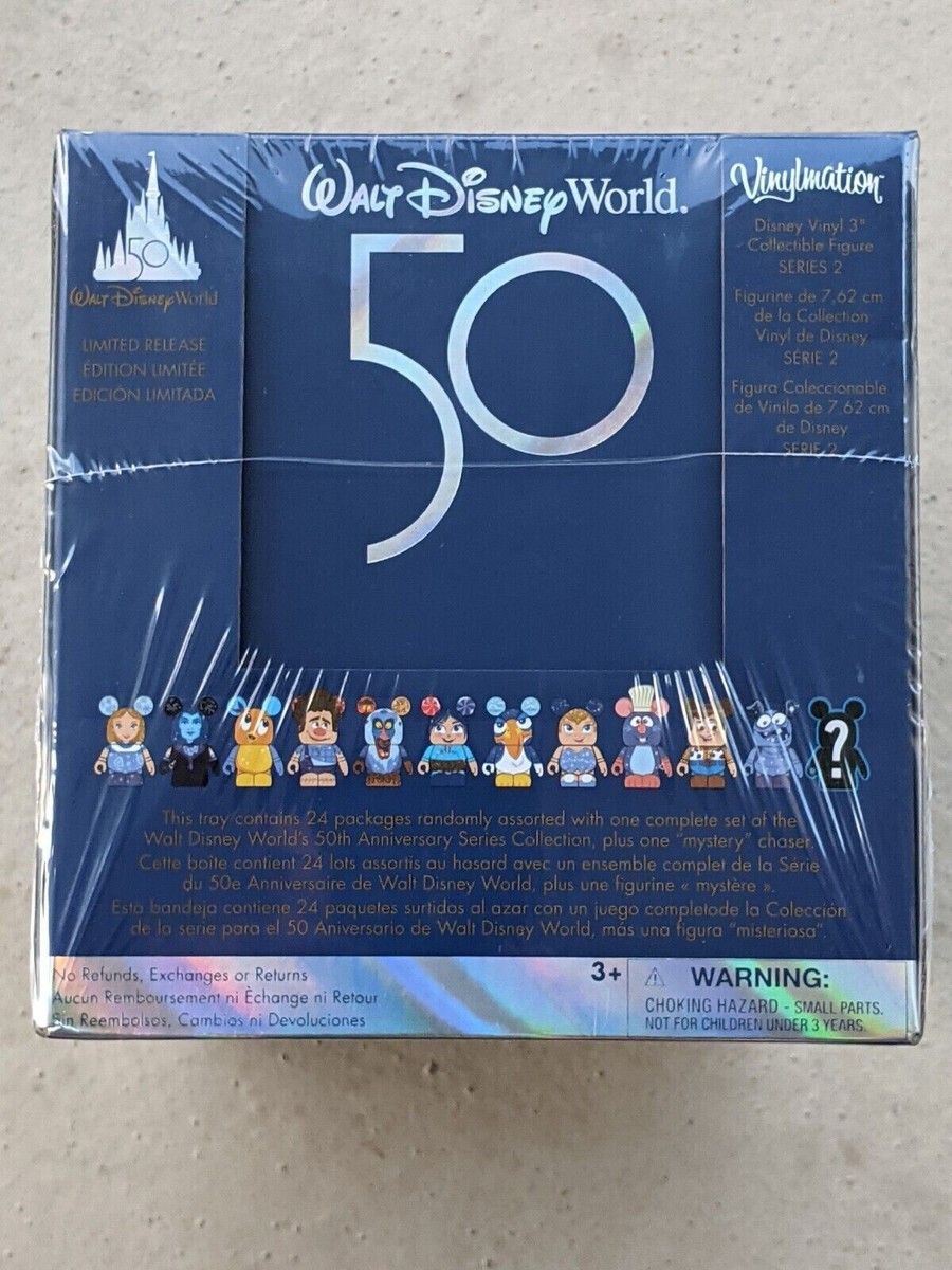 Vinylmation 50th Anniversary Walt Disney World Sealed Case