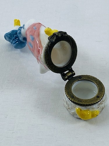 Vtg FW & Co Jemima Puddle Duck Beatrix Potter 1998 Trinket Box - Picture 8 of 15