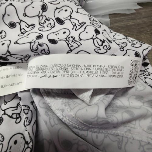 Zara Swim Trunks Youth XL White Snoopy Peanuts Cartoon Classic Mesh Lined Beach - Picture 18 of 20