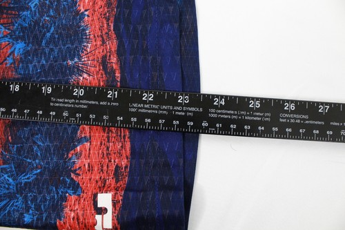 Nike Lebron James Basketball Shorts Boy XL Long City Mountain Print Pockets RARE - Picture 12 of 12
