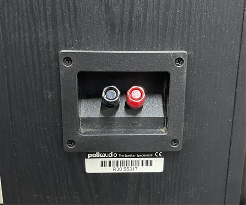 PAAR POLK AUDIO TOWER LAUTSPRECHER R30 - Schwarz - Bild 9 von 13