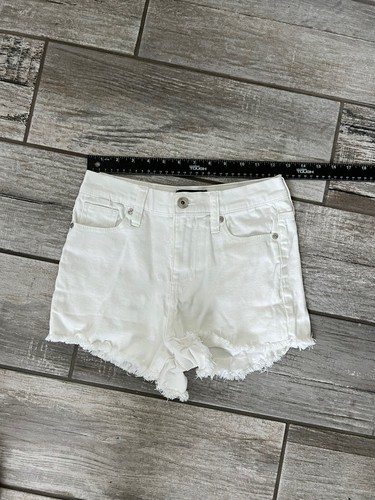 Kendall and Kylie Damen The Drifter High Rise Jeansshorts Gr. 3/26 weiß