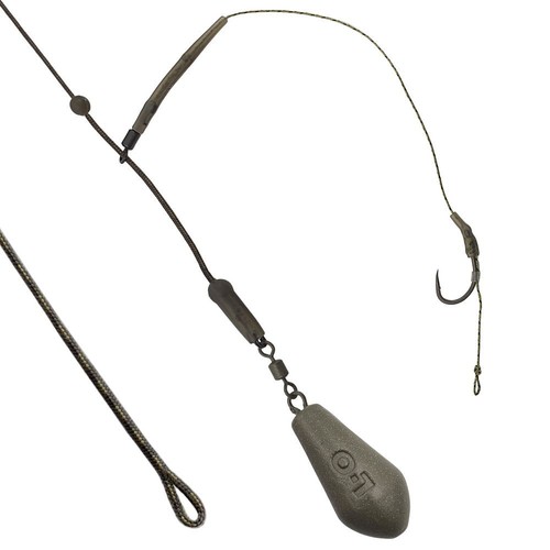Komplett Karpfen Montage Kit HELICOPTER RIG SUPER CARP Ready Heli Helikopter Set - Bild 2 von 13