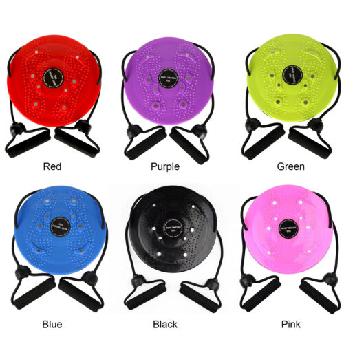 Waist*Whisper Exerciser Waistwhisper Body`Shaping Waist/Twisting Disc Red US New - Picture 11 of 11
