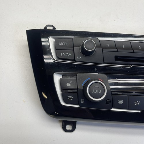2015- 2020 BMW 330i F30 F22 430i RADIO AND CLIMATE CONTROL 6411 9363546-02 OEM - Foto 2 di 11