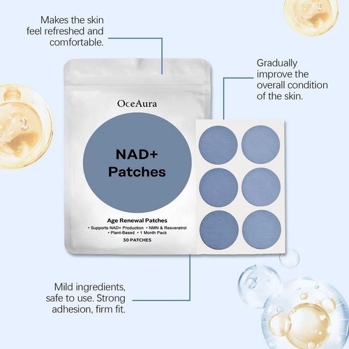 Nad+ Patches Supports Dna Repair,Reduces Oxidative Stress,Promotes Healthy Aging - Picture 9 of 14