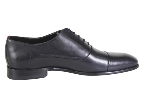 Hugo Boss Herren Appeal Dunkelblau Leder Cap Toe Oxford-Schuhe - Bild 5 von 7