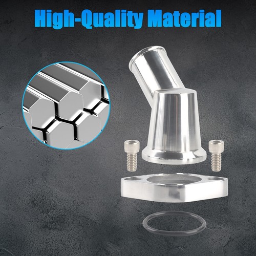 Carcasa termostato de cuello de agua giratorio 45° para SBC BBC CHEVY 327 350 396 454 302 - Imagen 3 de 7