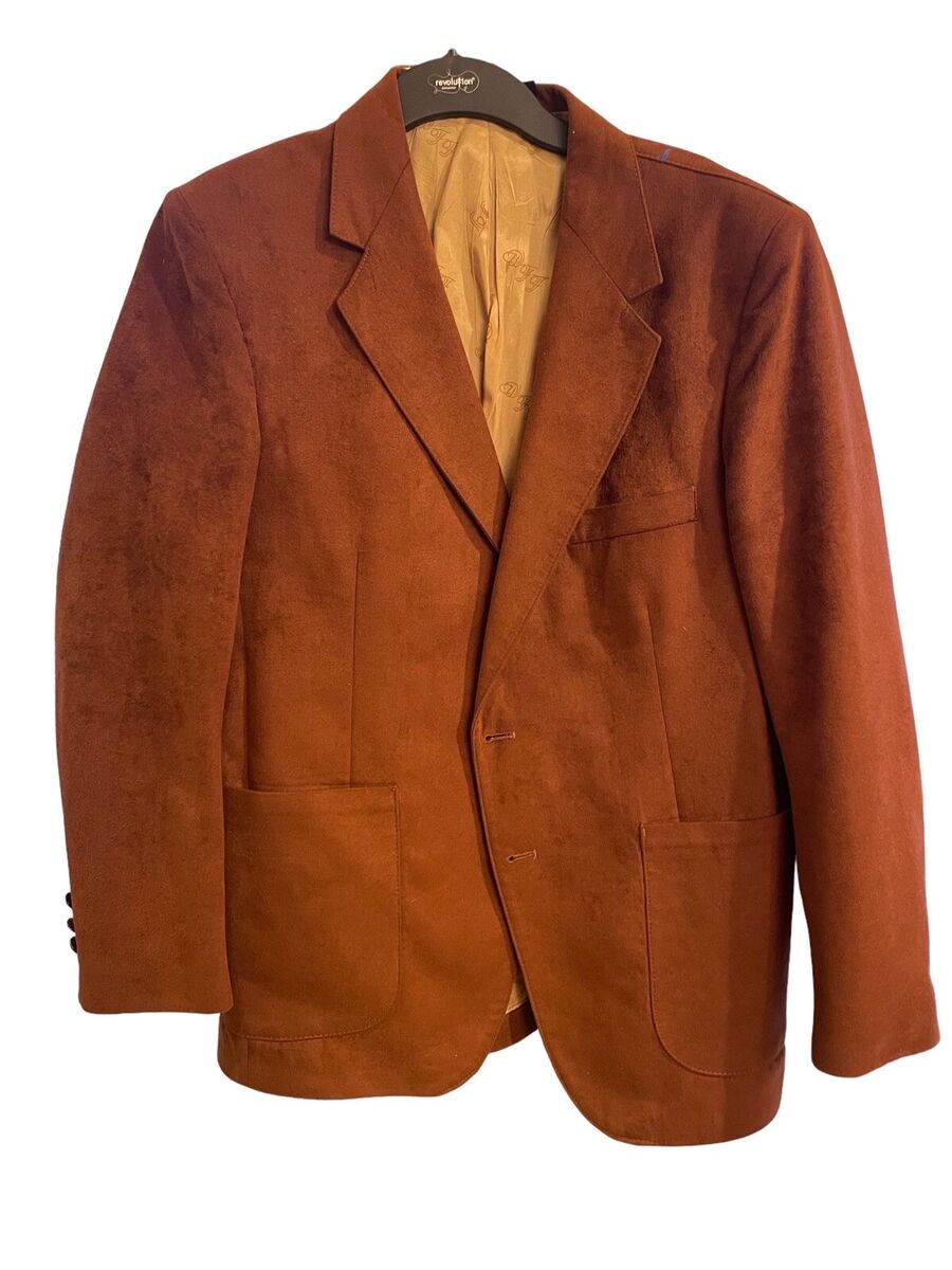 WFF Designer Series by Farah Blazer Sport Coat Size 42 R Brown