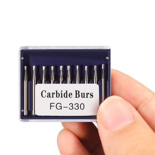 Dental Midwest FG #330 Regular Shank Pear Shaped Carbide Burs 100/Pk - Picture 14 of 17