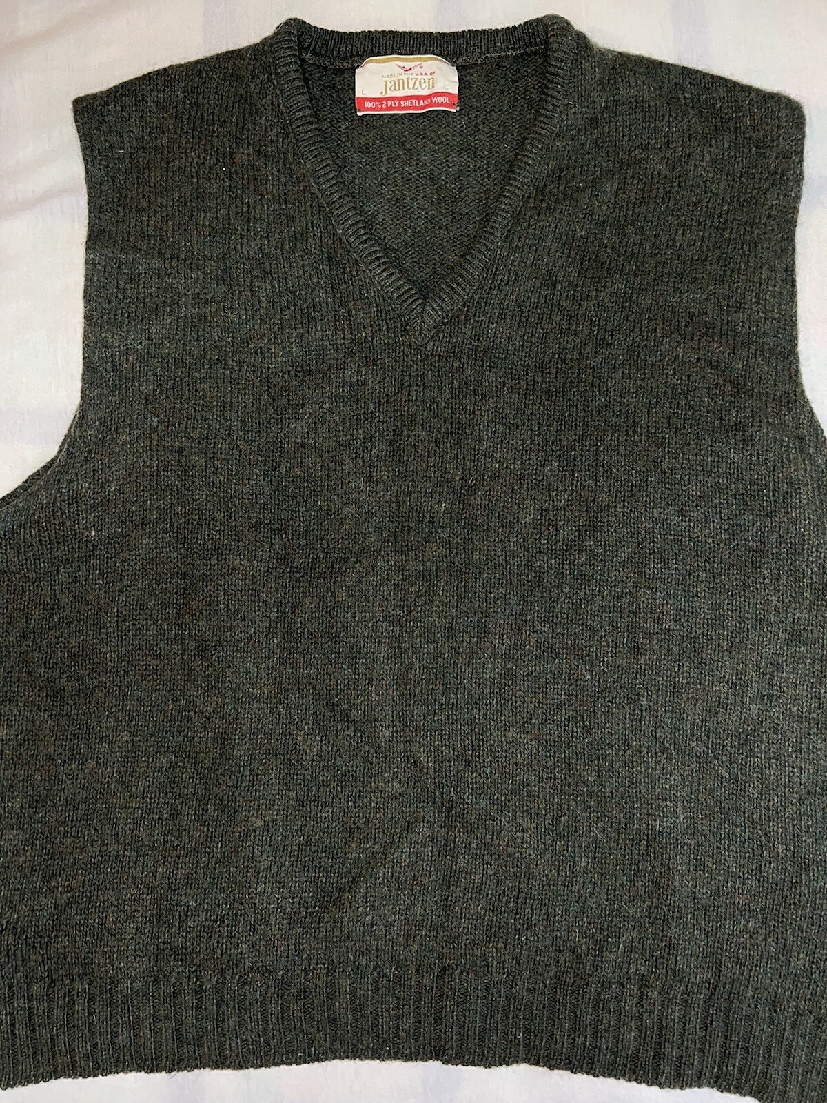 VINTAGE 1960s Jantzen Sweater Vest - Made In USA … - image 3