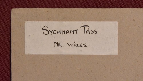 Fotografia d'epoca in bianco e nero di Sychnant Pass con fondello da costruzione - Foto 17 di 17