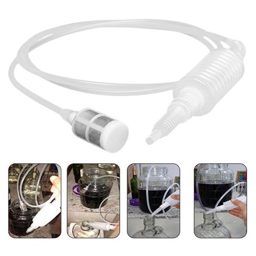 Manual Home Brewing Wine Siphon Hose Wine Making Syphon Tube For Liquor Beer - Picture 5 of 8
