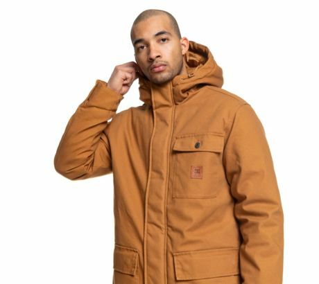 Anthracite/Solid DC Shoes Canongate M Parka Uomo Anthracite/Solid DC Shoes Canongate M Parka Uomo